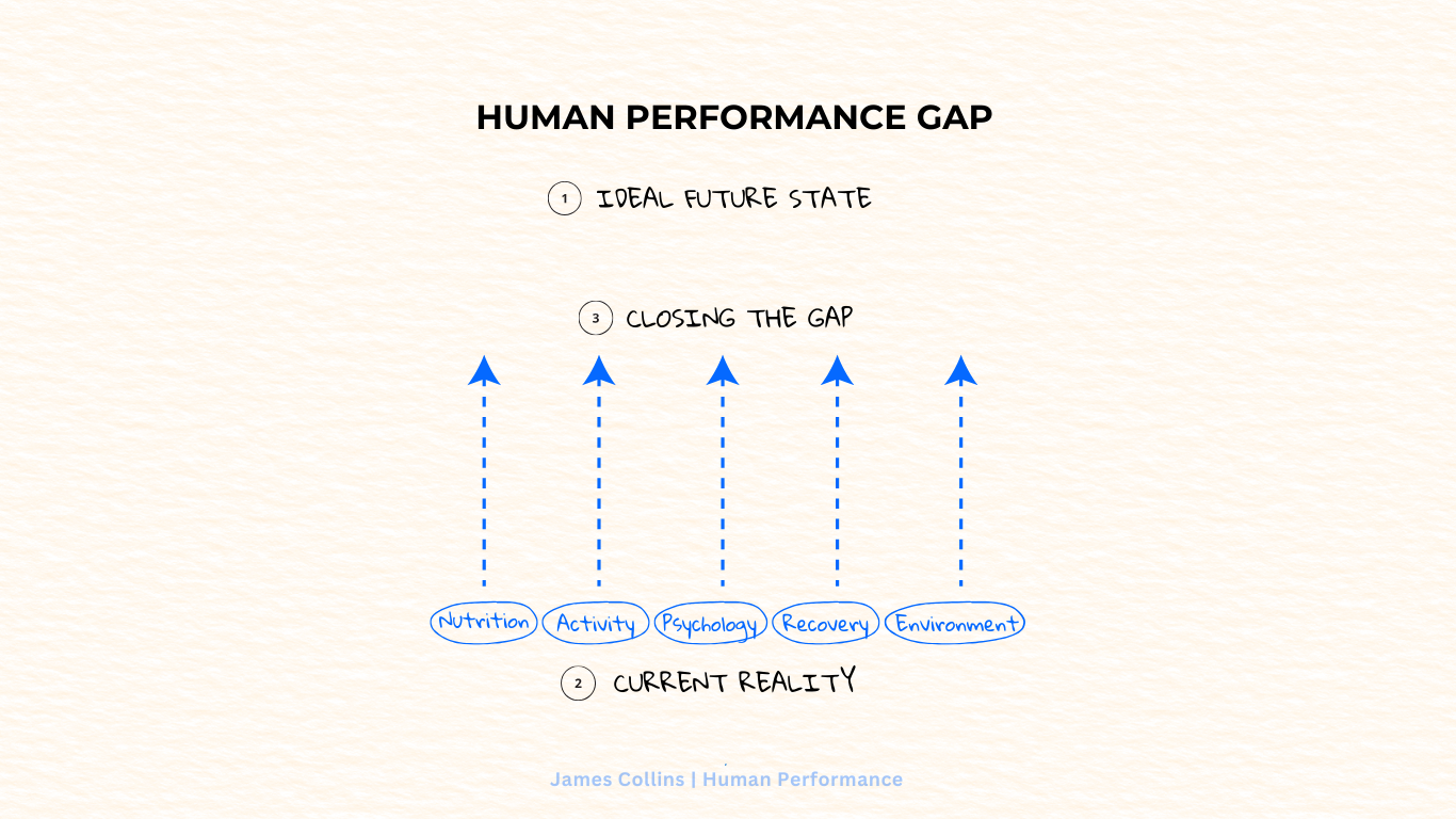 Human Performance Gap Diagram